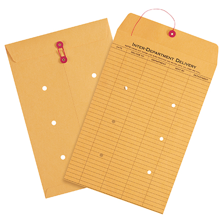 10 x 15" Kraft Inter-Department Envelopes