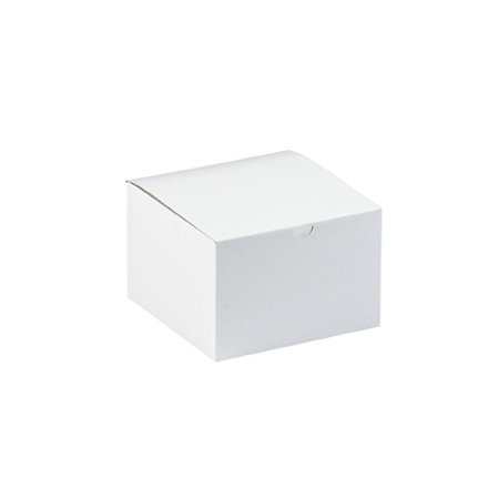 6 x 4 <span class='fraction'>1/2</span> x 4 <span class='fraction'>1/2</span>" White Gift Boxes